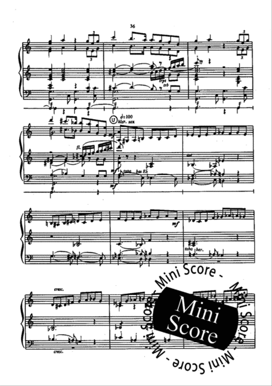 Cyrano de Bergerac Concert Band scores gallery preview page 40
