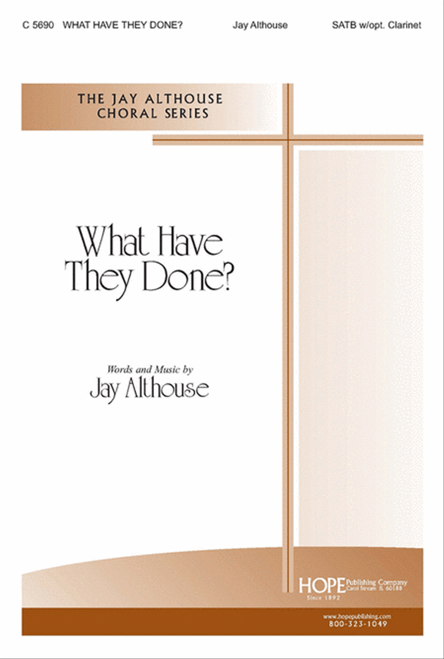 What Have They Done 4-Part scores gallery preview page 1