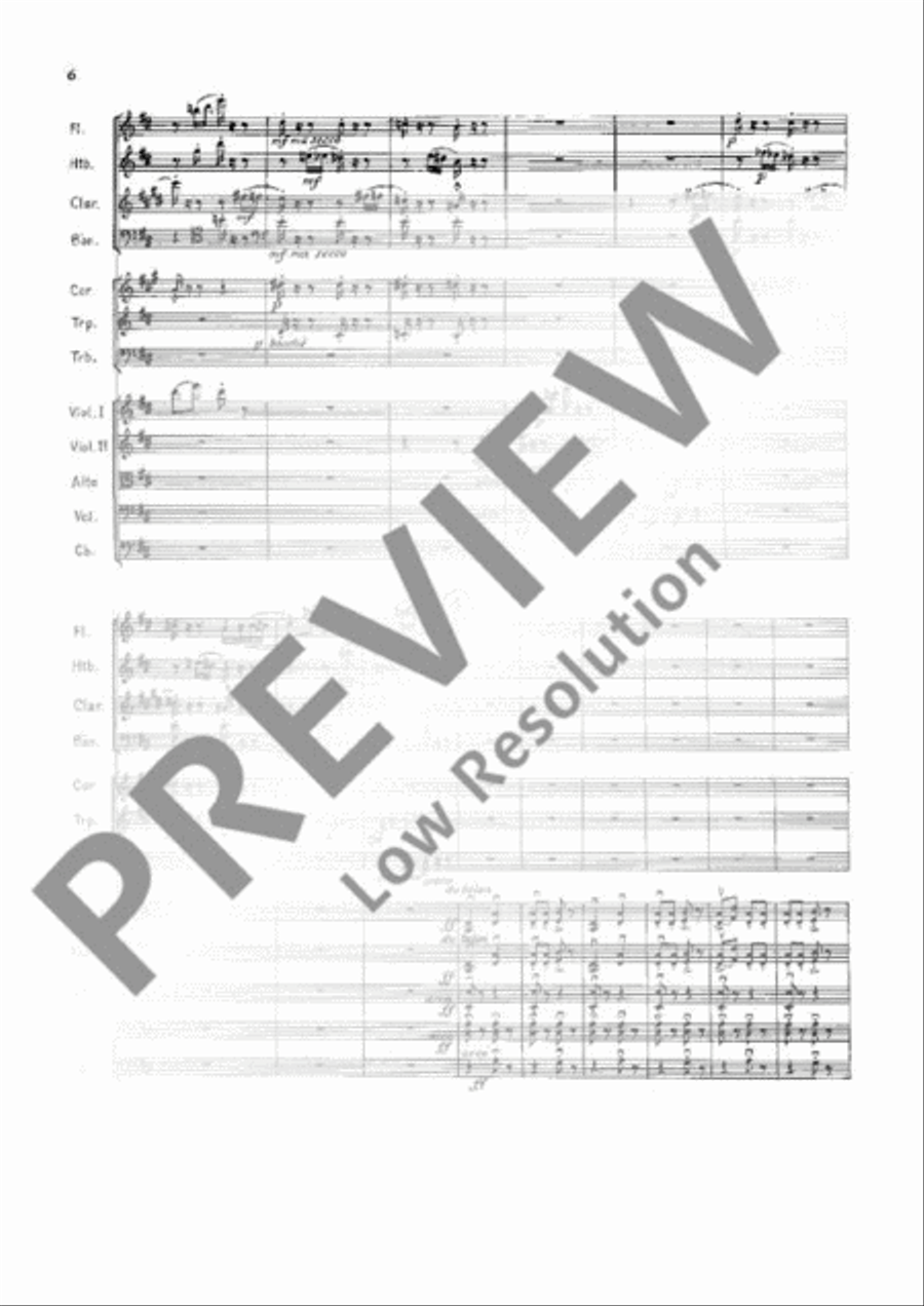 Sérénade Chamber Orchestra scores gallery preview page 7