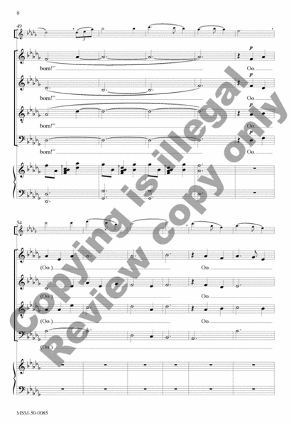 Silent Night (Choral Score) image number null