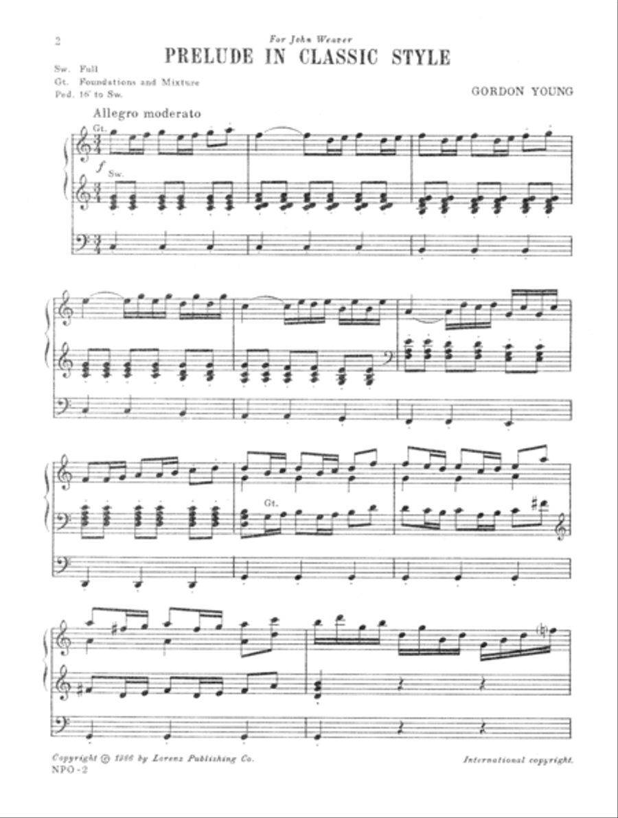 Nine Pieces for Organ Organ Solo scores gallery preview page 2