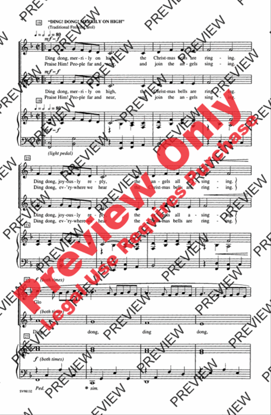 Canon of the Bells Canon of the Bells 2-Part scores gallery preview page 4