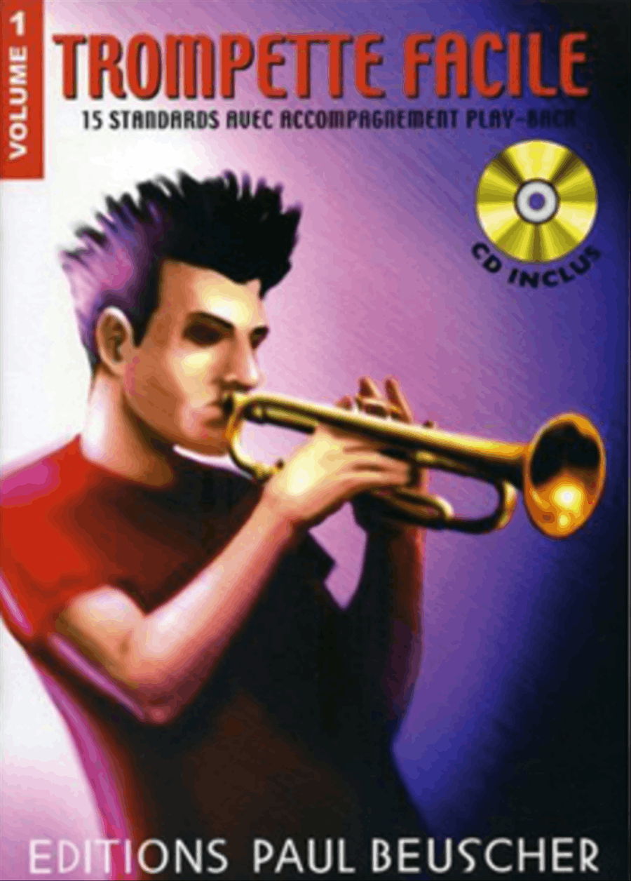 Trompette facile - Volume 1 Trumpet Solo scores gallery preview page 1