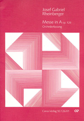 Book cover for Mass in A major