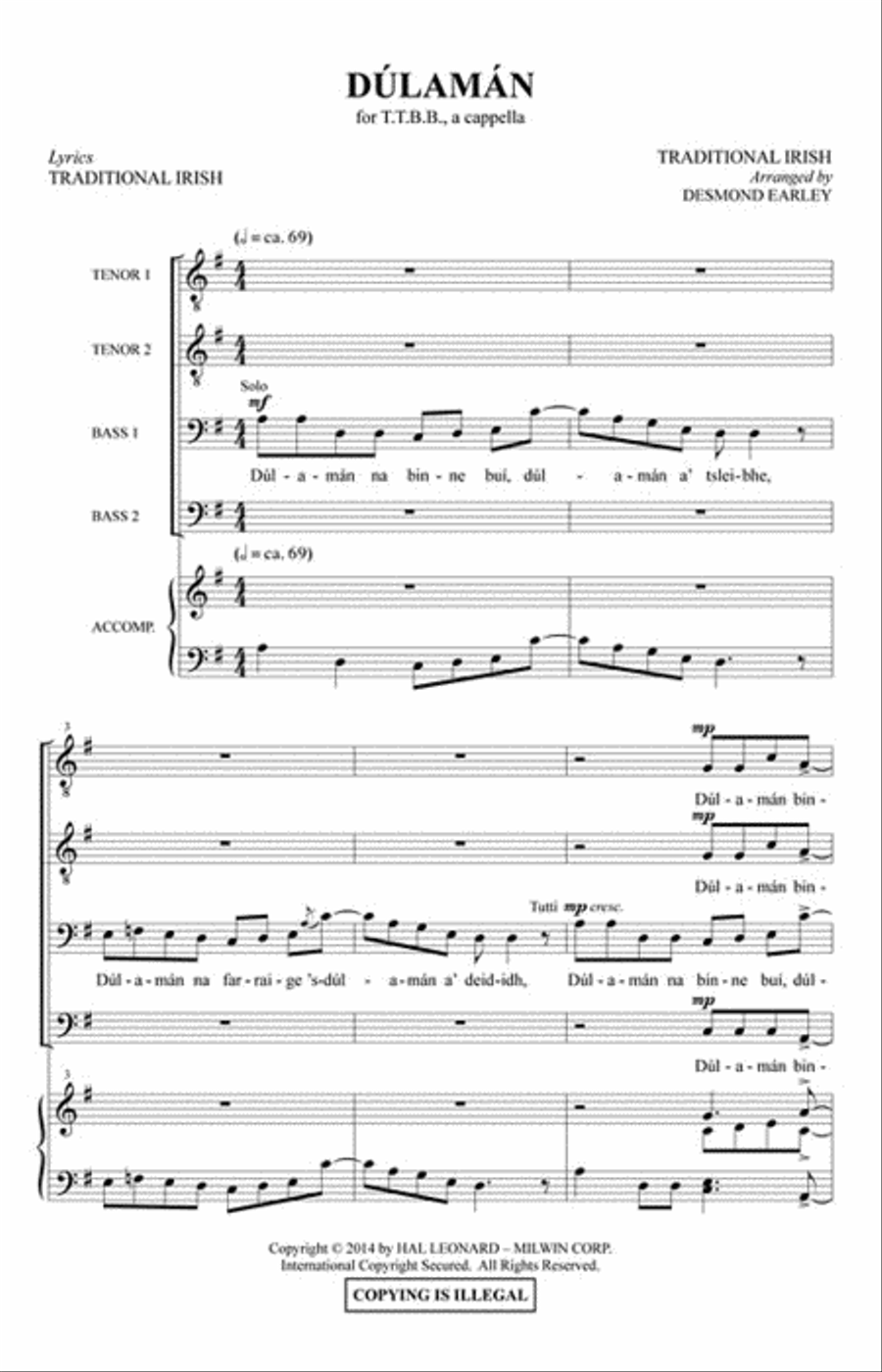 Dúlamán 3-Part scores gallery preview page 2