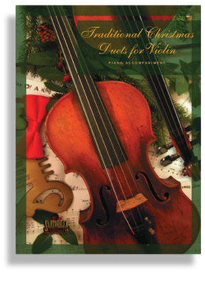 Book cover for Traditional Christmas Duets for Violin (Piano Accompaniment)