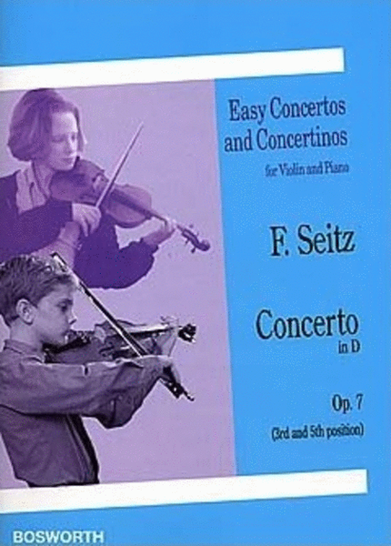 Seitz - Concerto In D Op 7 Violin/Piano