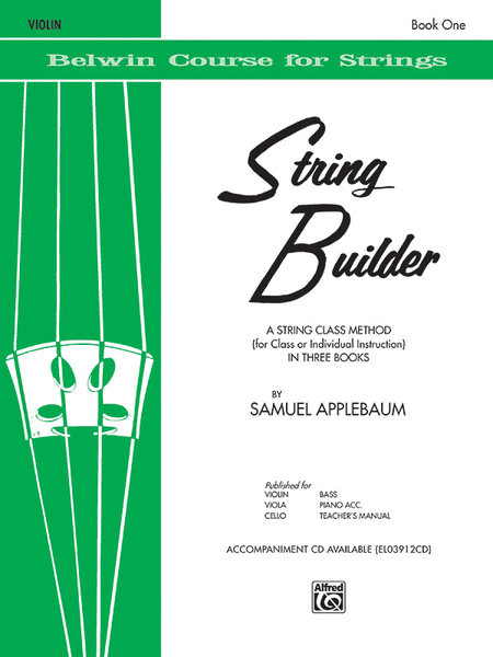 BELWIN STRING BUILDER - Violin - Book 1