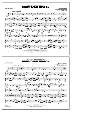 Hurricane Season - 3rd Bb Trumpet