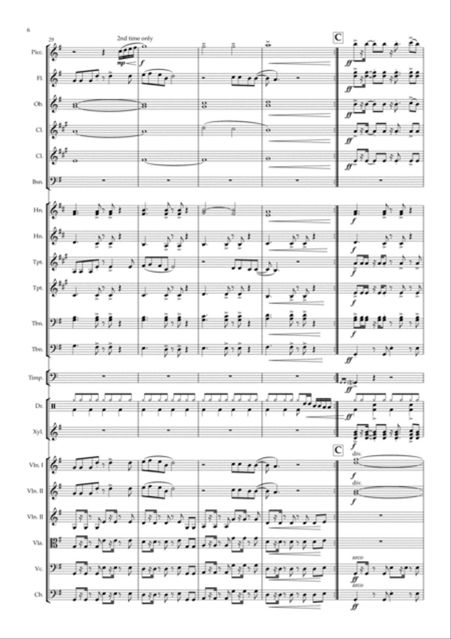 Saturday Night Full Orchestra scores gallery preview page 6