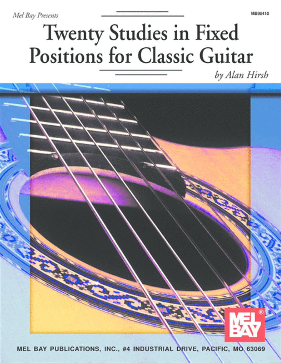 Twenty Studies in Fixed Positions for Classic Guitar Acoustic Guitar scores gallery preview page 1