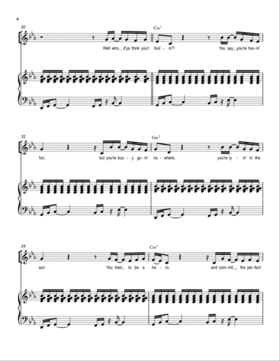 Child Of Vision Voice scores gallery preview page 4