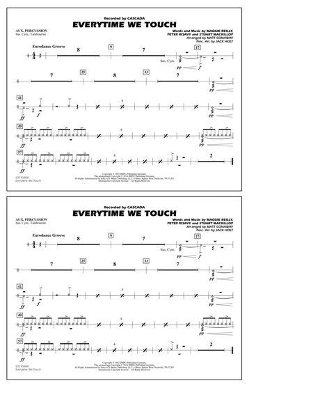 Everytime We Touch - Aux Percussion