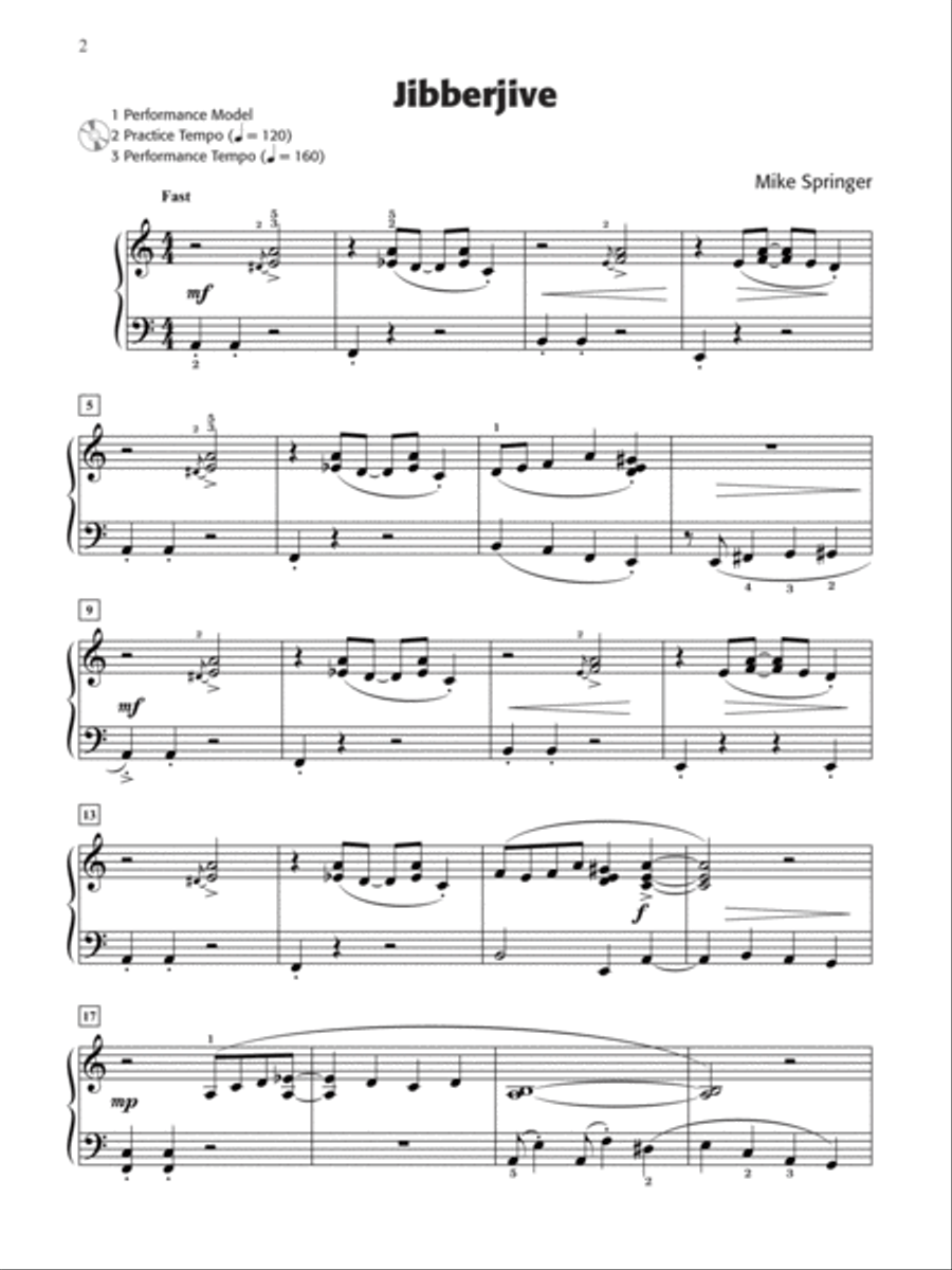 Not Just Another Jazz Book, Book 1 Piano Solo scores gallery preview page 7