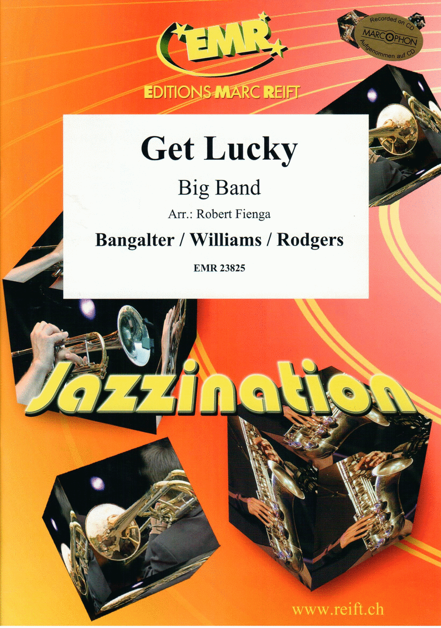 Get Lucky Big Band scores gallery preview page 1
