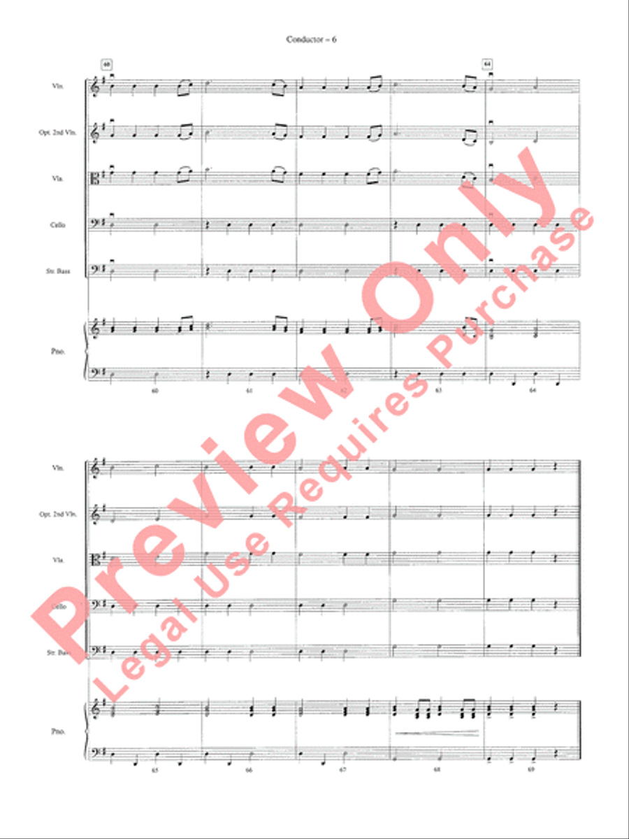 Christmas Bits & Pieces Christmas Bits & Pieces String Orchestra scores gallery preview page 8