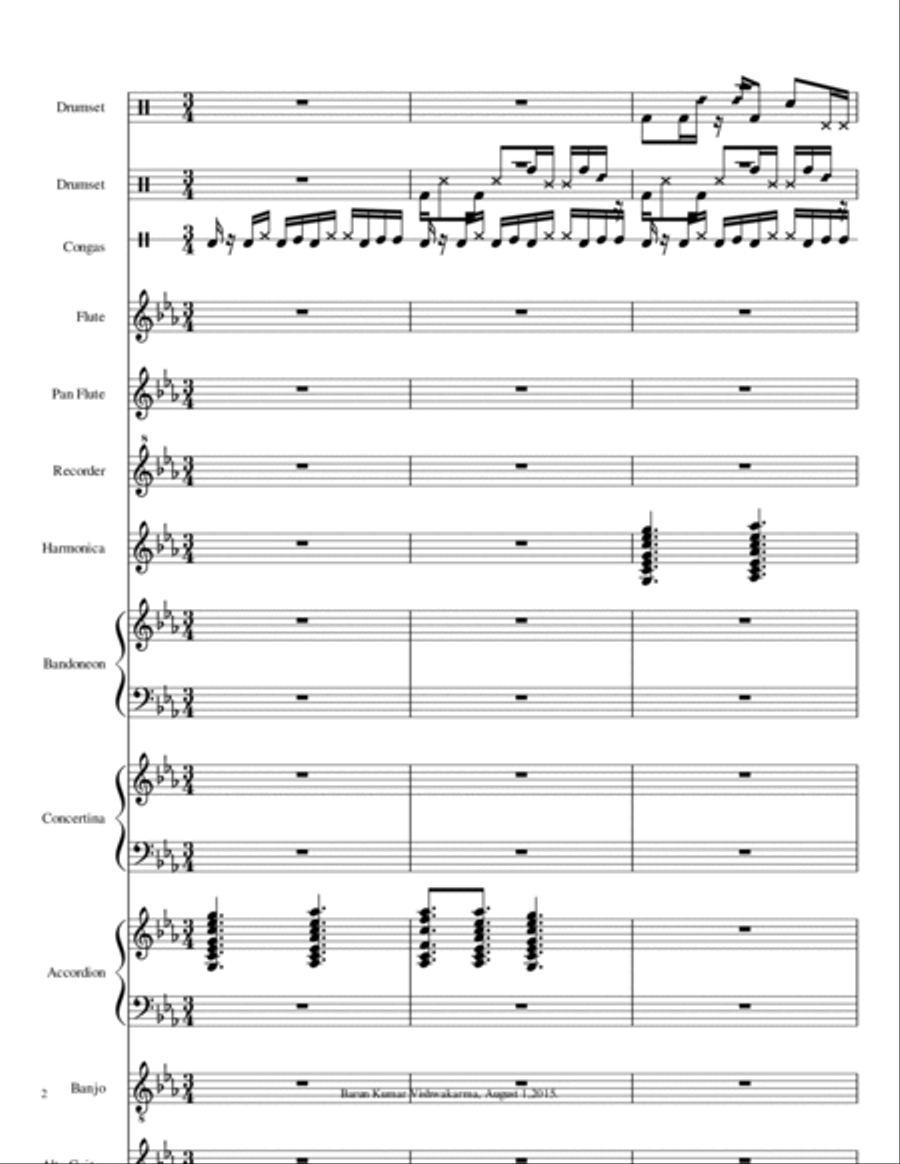 Barun2WaltzFilmDanceMusic Small Ensemble scores gallery preview page 2