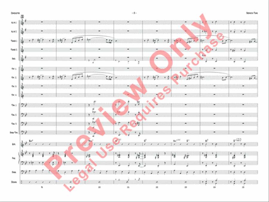 Bernie's Tune Bernie's Tune Jazz Ensemble scores gallery preview page 30