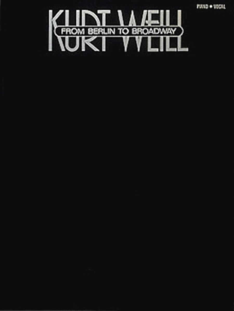 From Berlin To Broadway From Berlin To Broadway Piano, Vocal, Guitar scores gallery preview page 1