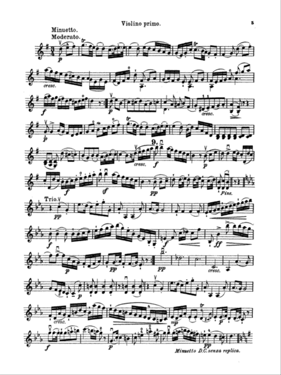 Boccherini: Three Duets, Op. 5 String Duet scores gallery preview page 4