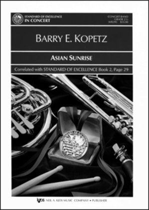 Book cover for Asian Sunrise-Score