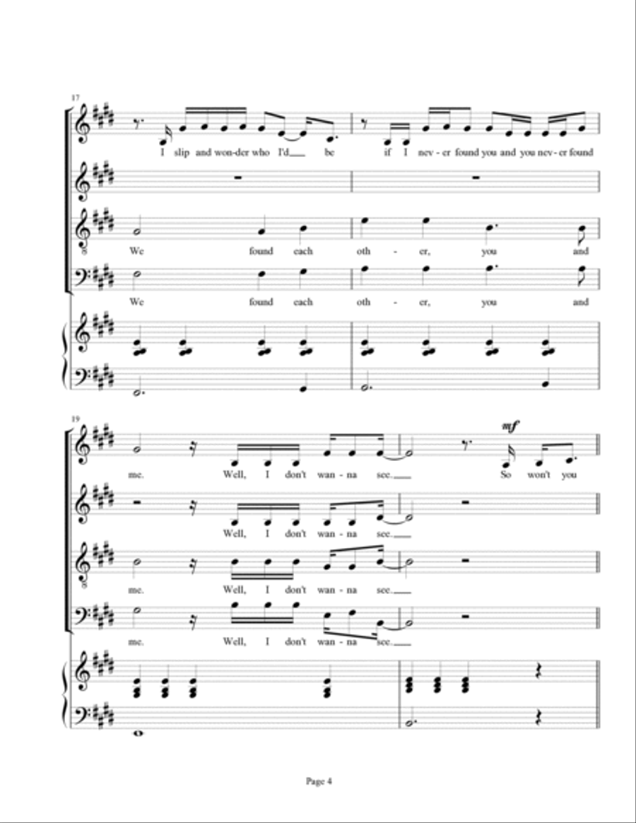 Biblical 4-Part scores gallery preview page 4