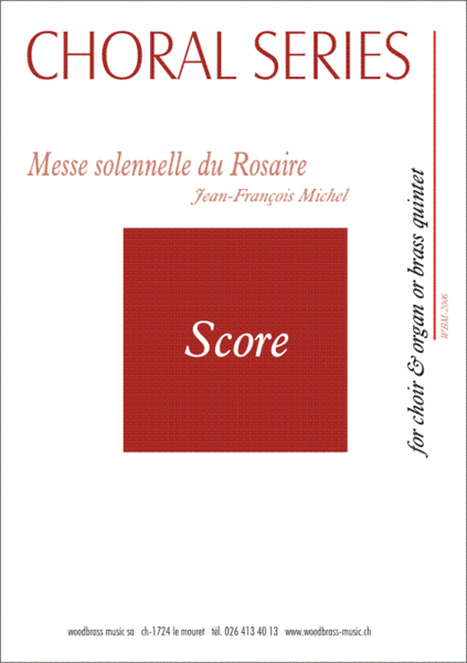 Messe Solennelle du Rosaire (Brass 5 parts)