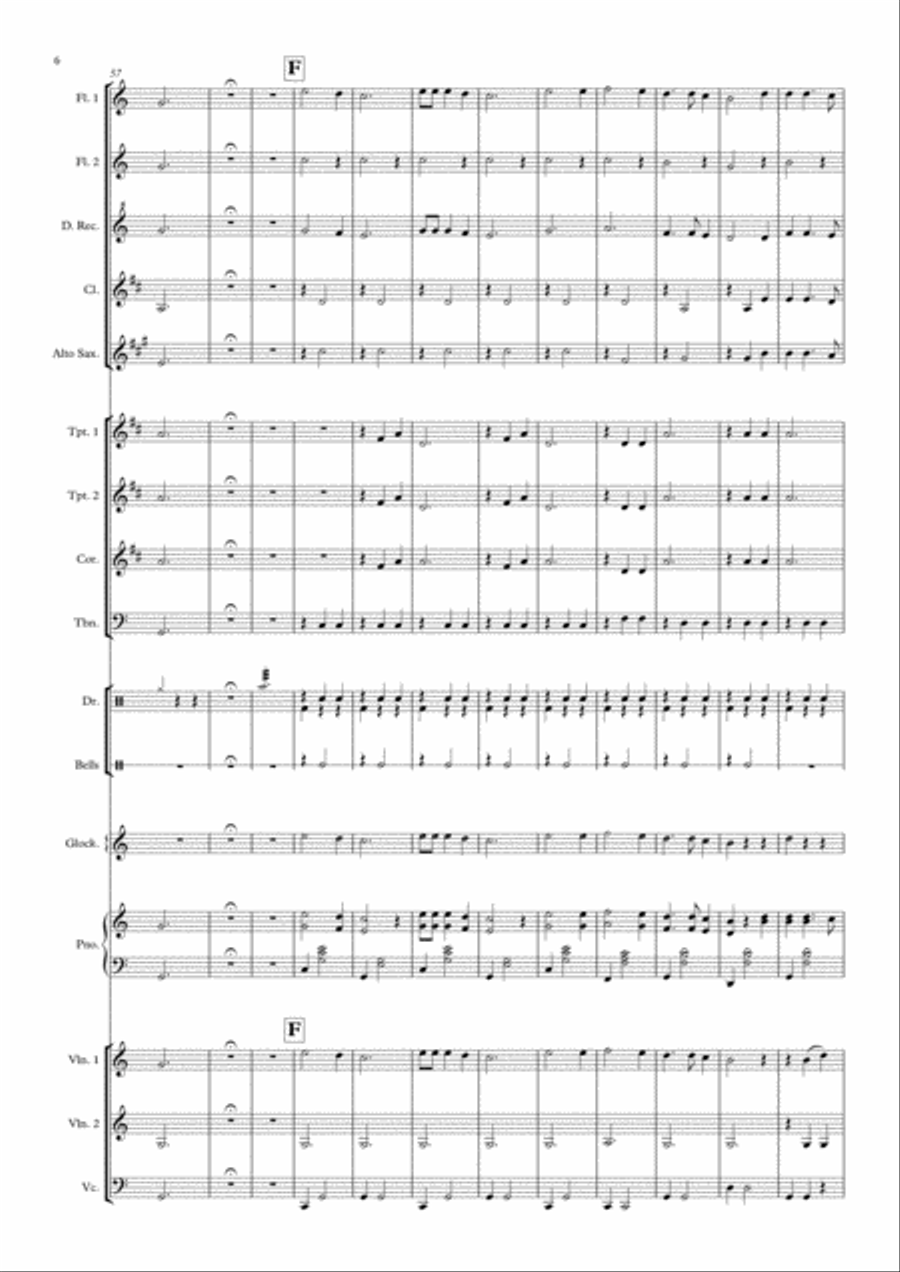 Mistletoe And Wine Chamber Orchestra scores gallery preview page 6