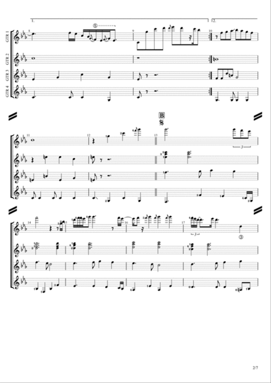 Europa Acoustic Guitar scores gallery preview page 3