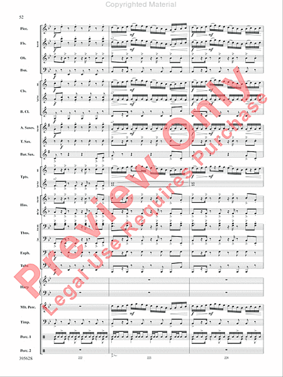 The Complete Harry Potter Concert Band scores gallery preview page 53