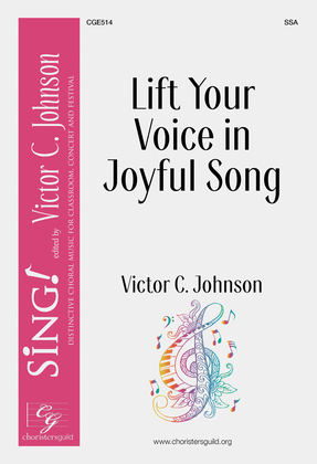 Book cover for Lift Your Voice in Joyful Song - SSA