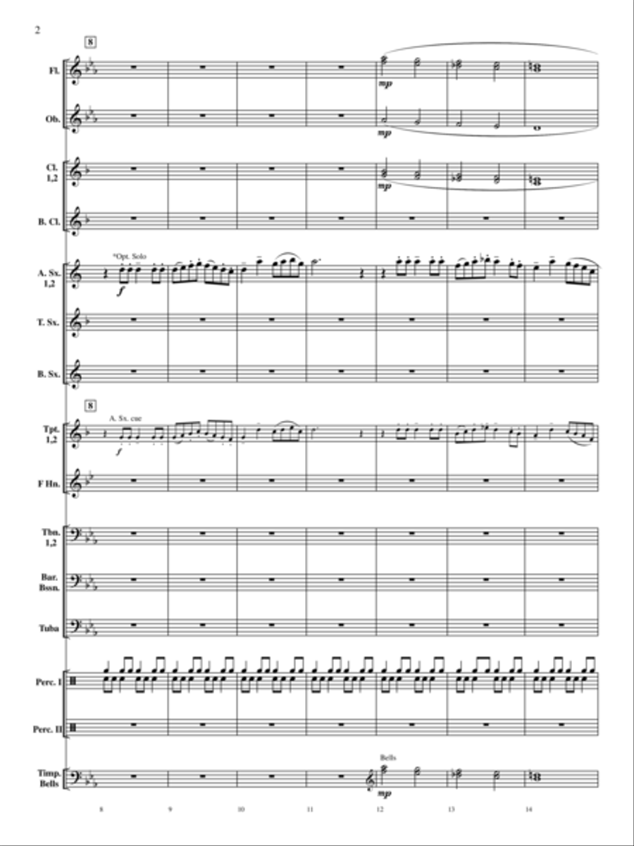 Rondo on a Modal Theme Rondo on a Modal Theme Concert Band scores gallery preview page 3