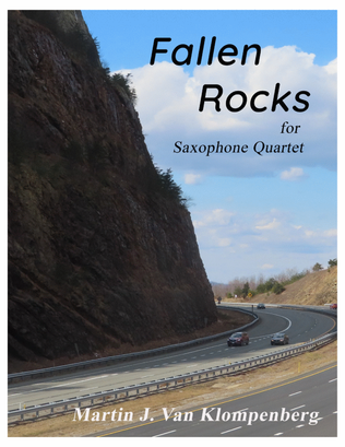 Fallen Rocks, for saxophone quartet