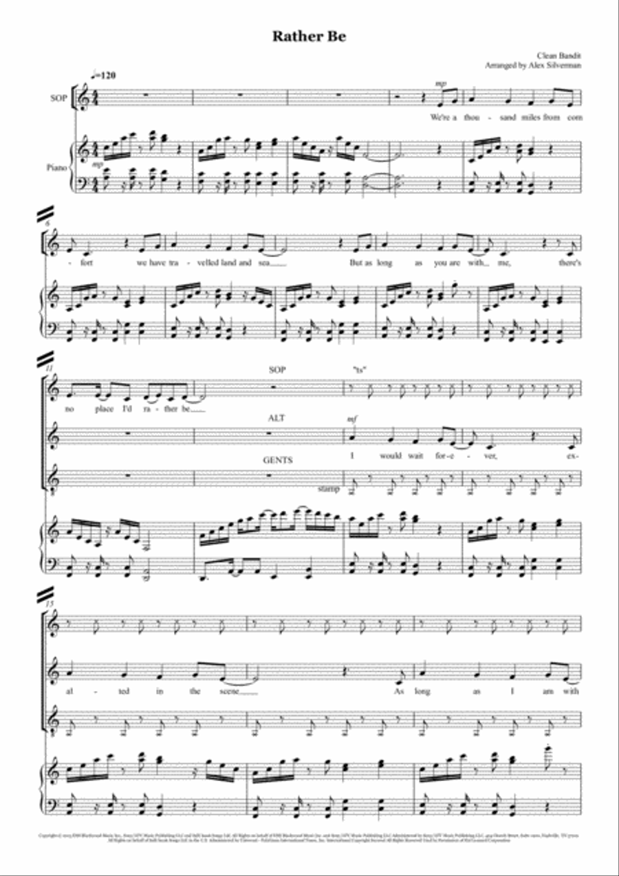 Rather Be Divisi scores gallery preview page 2