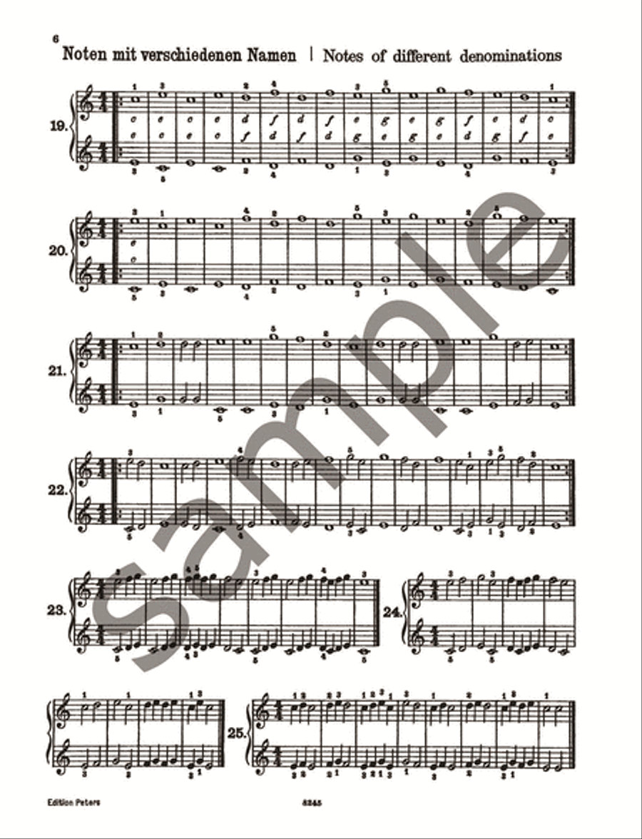 Practical Piano Method Op. 300 Piano Method scores gallery preview page 5