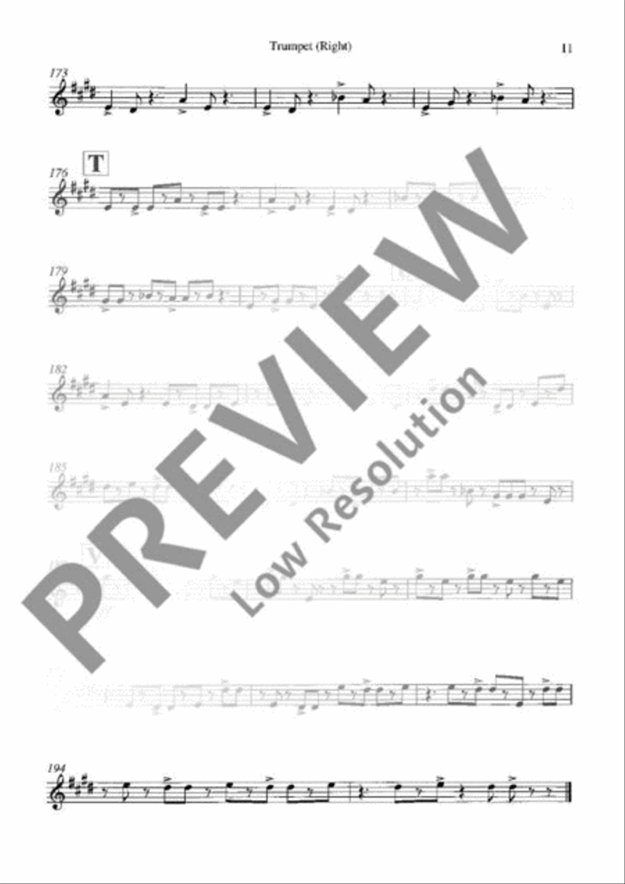 Full Fathom Five Woodwind Quintet scores gallery preview page 13