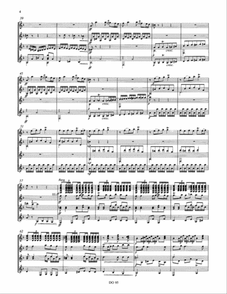 Introduction et Fandango Guitar Ensemble scores gallery preview page 4
