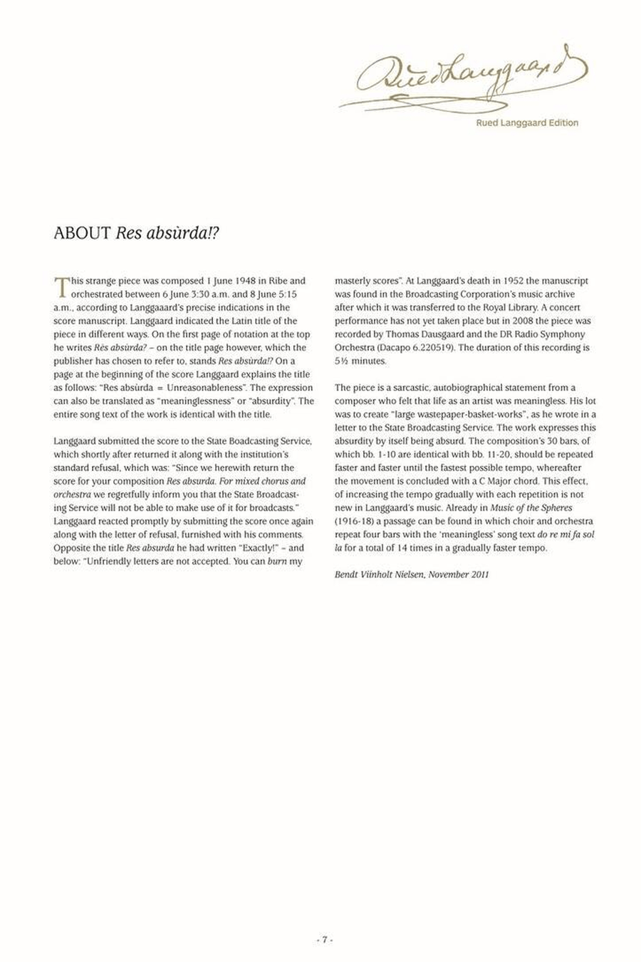 Res absurda!? 4-Part scores gallery preview page 2