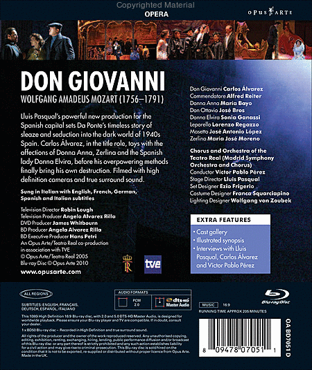 Don Giovanni (Blu-Ray)