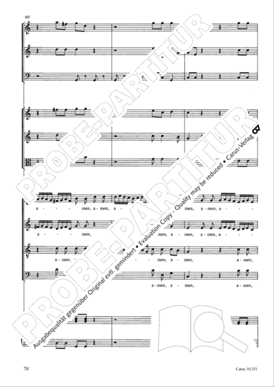 Magnificat Magnificat 4-Part scores gallery preview page 71