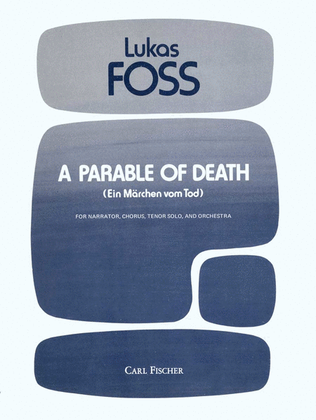 Book cover for A Parable of Death