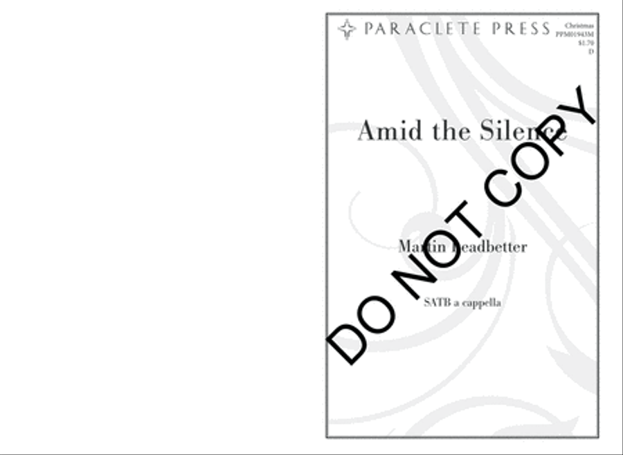 Amid the Silence 4-Part scores gallery preview page 2