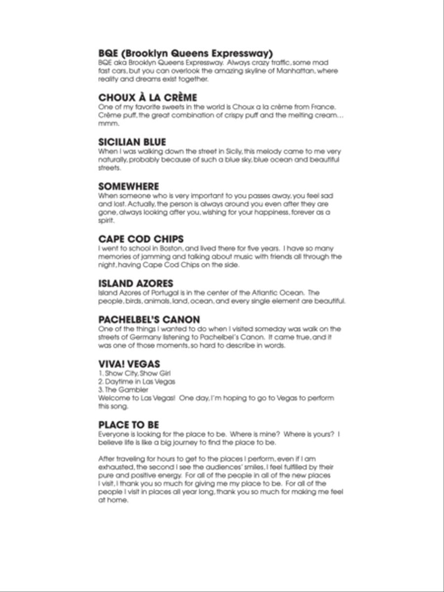 Hiromi -- Place to Be Piano Solo scores gallery preview page 3