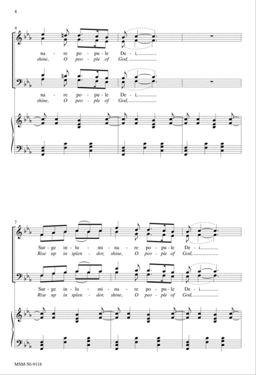 Surge inluminare 4-Part scores gallery preview page 4