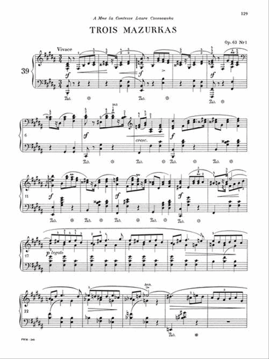Mazurkas Mazurkas Piano Solo scores gallery preview page 8