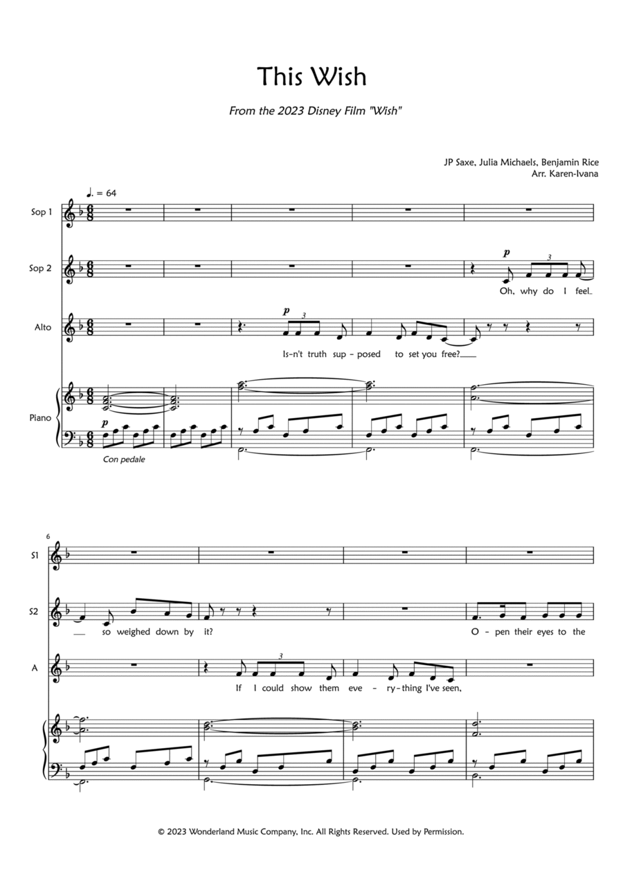 This Wish SSA scores gallery preview page 1