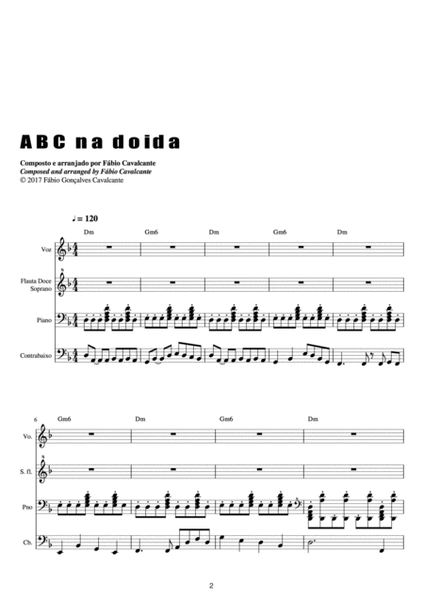 ABC na doida - Songbook image number null