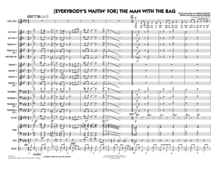 (Everybody's Waitin' For) The Man With The Bag - Full Score