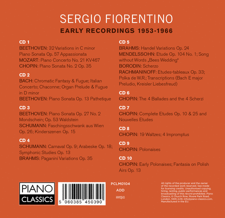 Fiorentino Edition: The Early Recordings, Vol. 4 [Box Set]