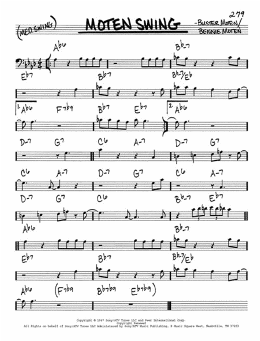 The Real Book – Volume II – Second Edition Bass Clef Instrument scores gallery preview page 3